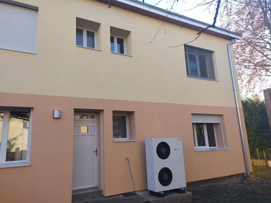 Façade arrière après rénovation énergétique