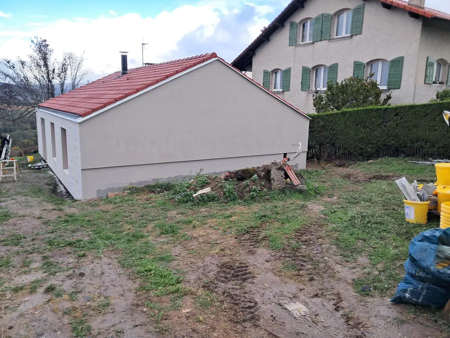 Finitions de façade après isolation extérieure