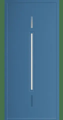 Porte d'entrée bois aluminium Hilzinger modèle 558 dans le 63