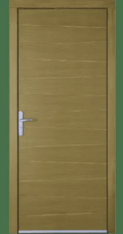 Porte d'entrée bois Couval Berlin dans le 63