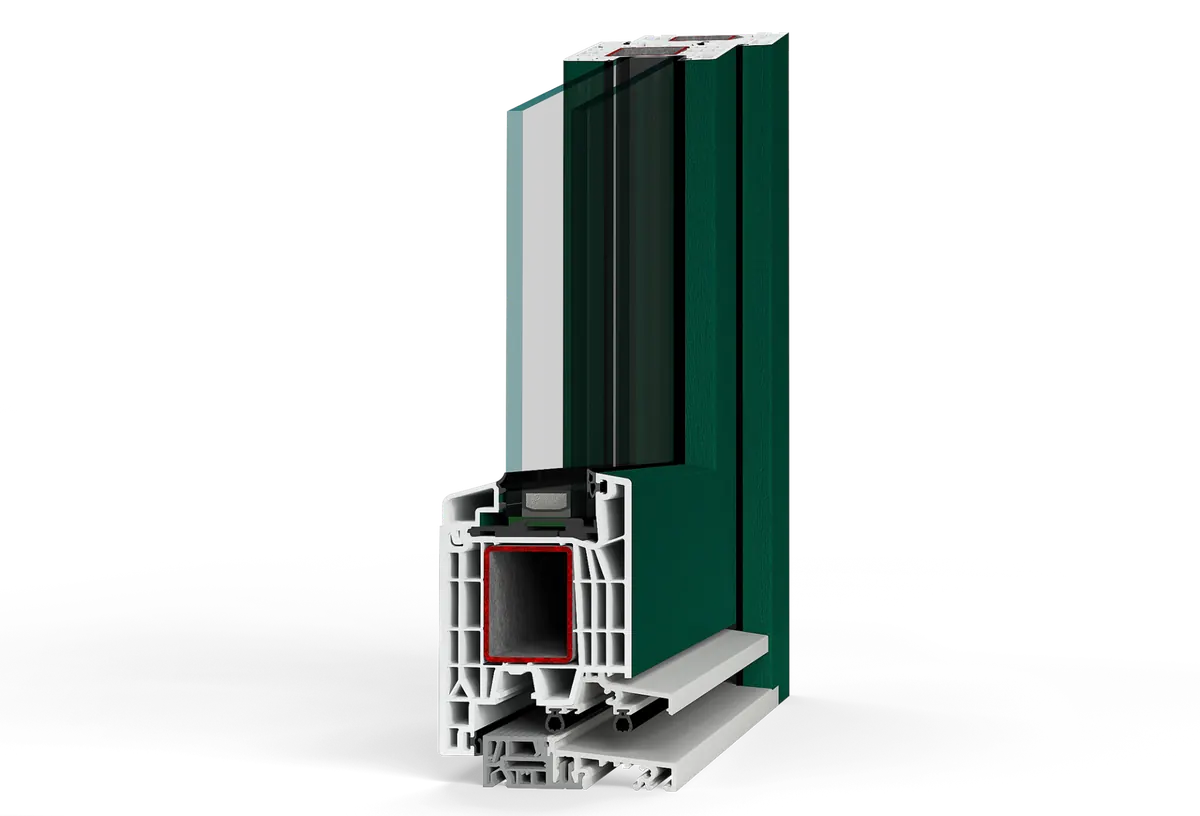 Porte d'entrée PVC Hilzinger Elegance